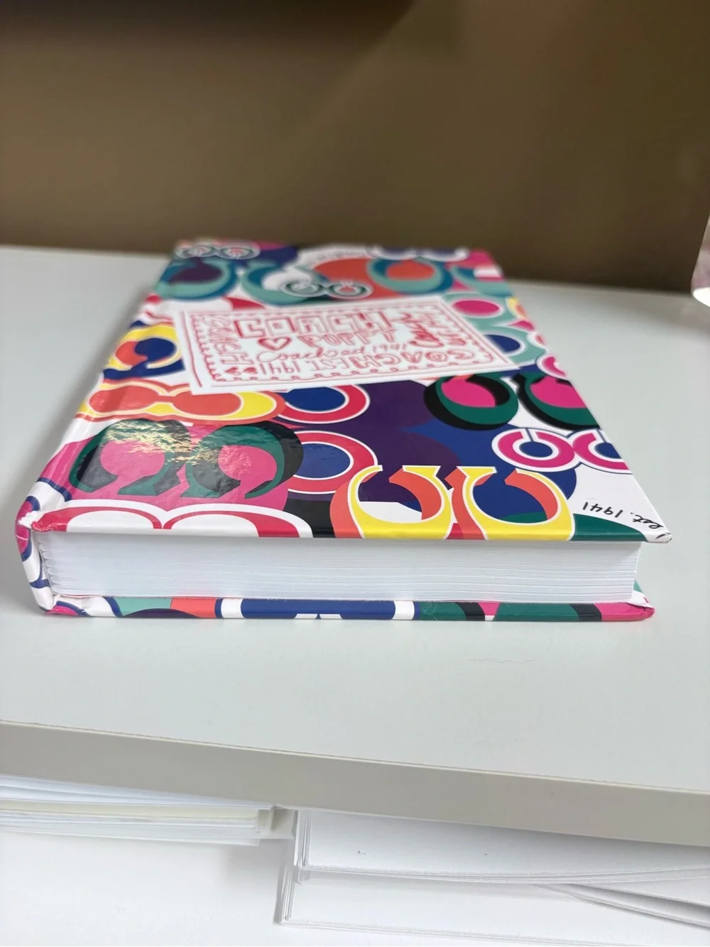 Coach Multicolor Pop Art Poppy Notebook/Journal - LNC